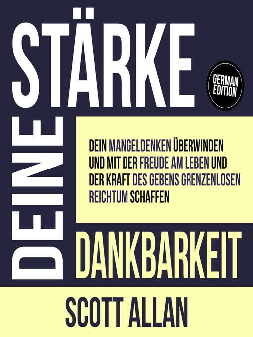 Title details for Stärke deine Dankbarkeit by Scott Allan - Available